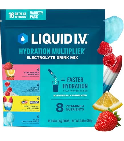 Amazon.com: Liquid I.V. Hydration Multiplier Popsicle Firecracker