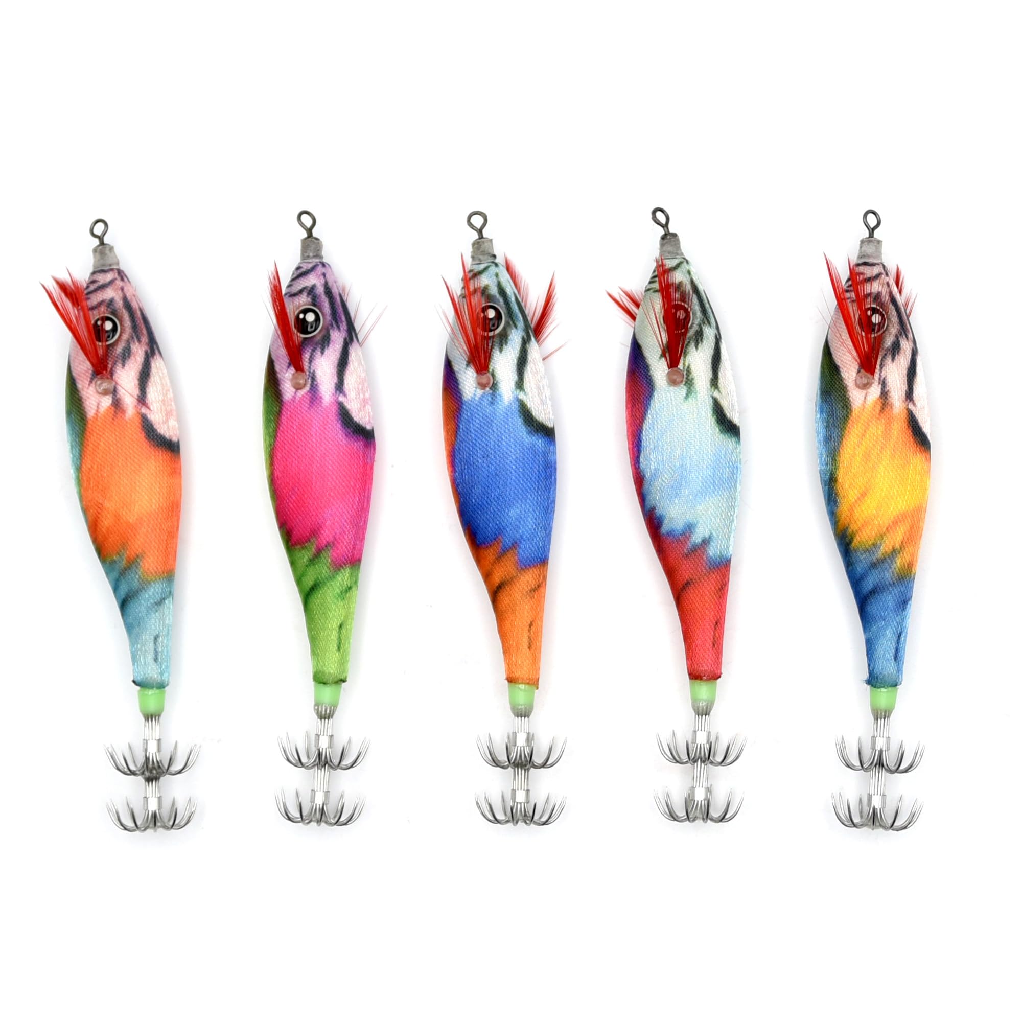 AKAMI Totanare Squid OUMO TOTO Set 5 Pieces (Size S - Size 11 - Sinking)