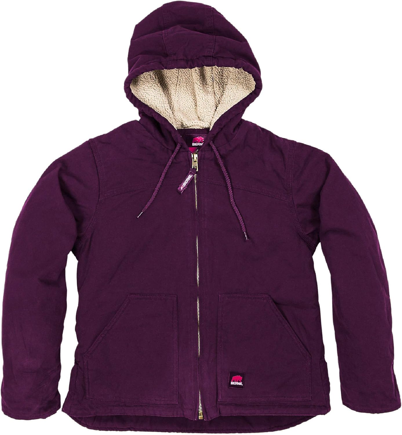 Berne Women's Washed Hooded Coat: Clothing