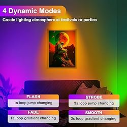 URTOM 6W RGBW Uplighting Indoor Color Changing Up