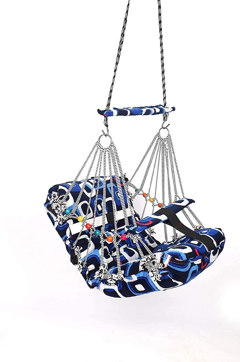Jalshree Washable Cotton Swing Jula Hanging Home Swing for Baby Zula