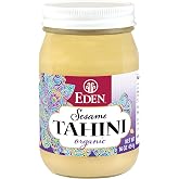 Eden Organic Roasted Tahini, 16 oz Glass Jar