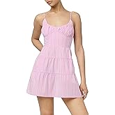 Florence by Mills Womens Villa Collection Poplin Tiered Dress