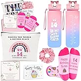 Awfrky 14 Year Old Girl Gifts, Gifts for 14 Year Old Girl, 14th Birthday Gift for Teen Girls, Younger Sister, Daughter, Niece, Granddaughter, Sweet 14th Birthday Decorations for Teen Girls