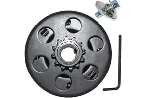 MAXANDA Centrifugal Clutch Go Kart Clutch 3/4 Bore 12T for 35 Chain Up to 6.5 HP Perfect for Go Kart Minibike and Fun Kart Engine 3/4 Bar