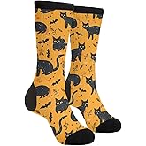 GJLNTRF Halloween Funny Novelty Socks Casual Athletic Crazy Cute Crew Socks For Women Men