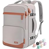 Velaybor 50L Travel Backpack with USB Charging Port, Water-Resistant Carry On Backpack for Men Women, Business Laptop Backpack for Trips & Commutes, Fits 18 Inch Laptop