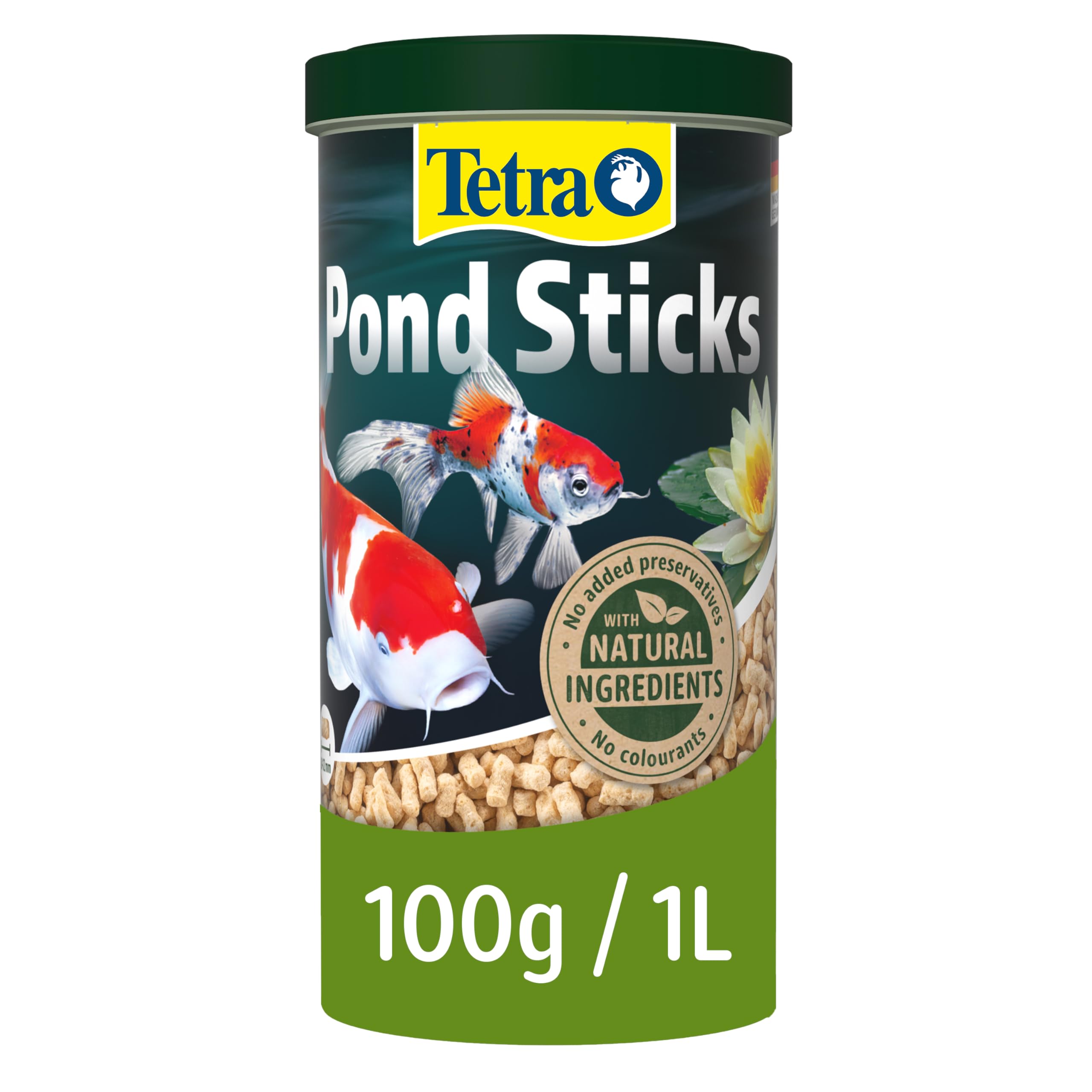 Tetra Pond Fish Food Sticks 100g - biologically balanced for pond fish