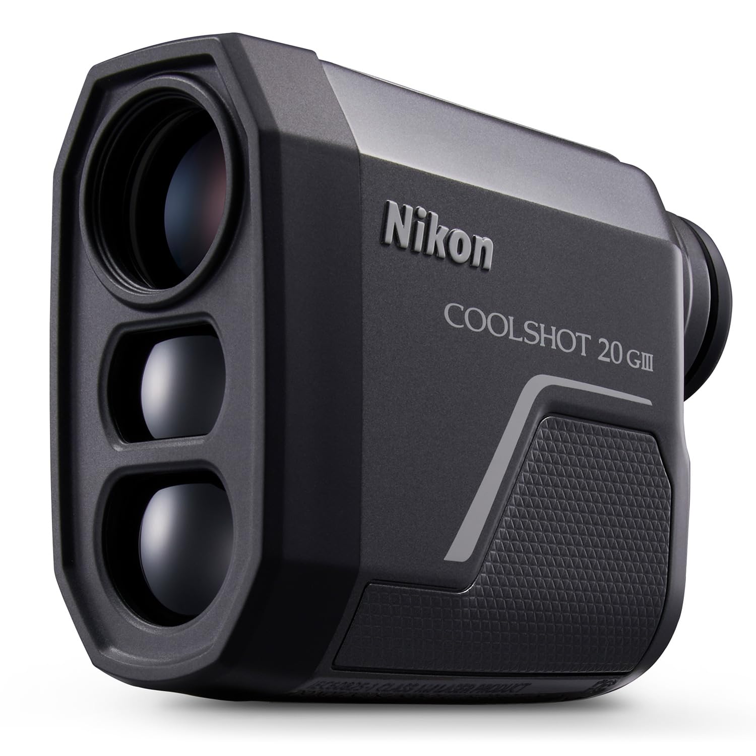 Nikon COOLSHOT 20 GIII Golf Rangefinder | Rainproof Laser rangefinder with Locked On Quake and 5 Year Warranty | Official Nikon USA Model
