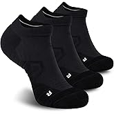 Hylaea Athletic Running Socks Cushion Padded Moisture Wicking Low Cut