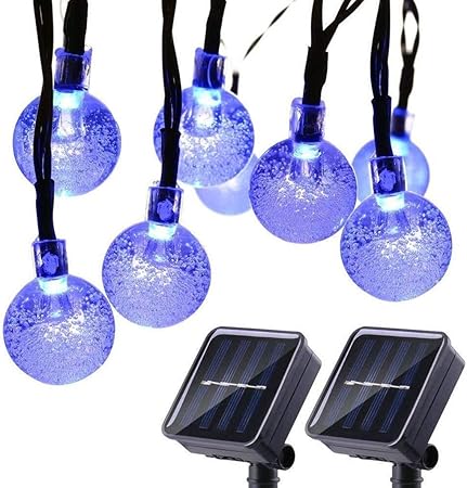 NGXIWW Lichterketten LED-Lichterketten Für Wasserdichten Garten Im