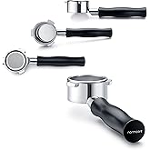 Normcore 54mm Bottomless Portafilter, Naked Portafilter Fits Breville Sage Barista Express Machines, 18g Filter Basket Included