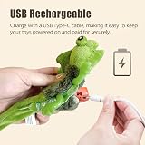 Migipaws Touch Activated Flapping Lizard Cat Toy with USB Rechargeable Battery view 4