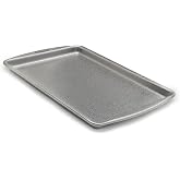 Doughmakers Jelly Roll Commercial Grade Aluminum Bake Pan 10 x 15 | Pattened Pebble Pattern is Naturally Non-Stick &amp; Evenly Bakes | Perfect For Cookies, Jelly Rolls &amp; More | Metal Baking Sheet