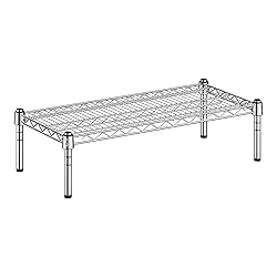 Zedfire 14" x 30" x 8" Chrome Wire Storage