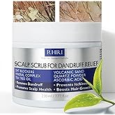 Anti Dandruff Scalp Scrub for Men and Women | Hair Treatment with Tea Tree Oil & DHT Blockers | Removes Dandruff, Soothes Itchy Scalp and Boosts Hair Growth | Enriched with Mineral Complex