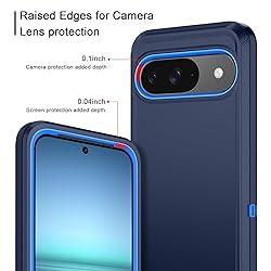 I-HONVA for Google Pixel 9 Case,Google Pixel 9 Pro