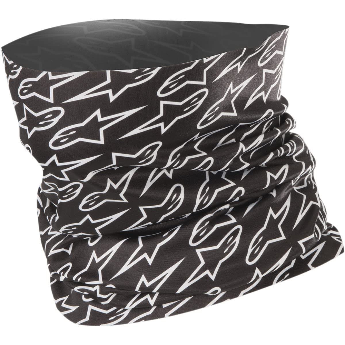 Alpinestars Astars Neck Warmer,Multicolour(Black/White)