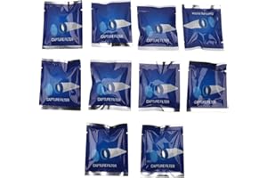 XIUGANPO 10pcs Electric Lice Comb Capture Filters, Disposable Translucent Mesh Easily Attaches Head Lice Comb Filter Replacement for Safe and Hygienic Lice Removal