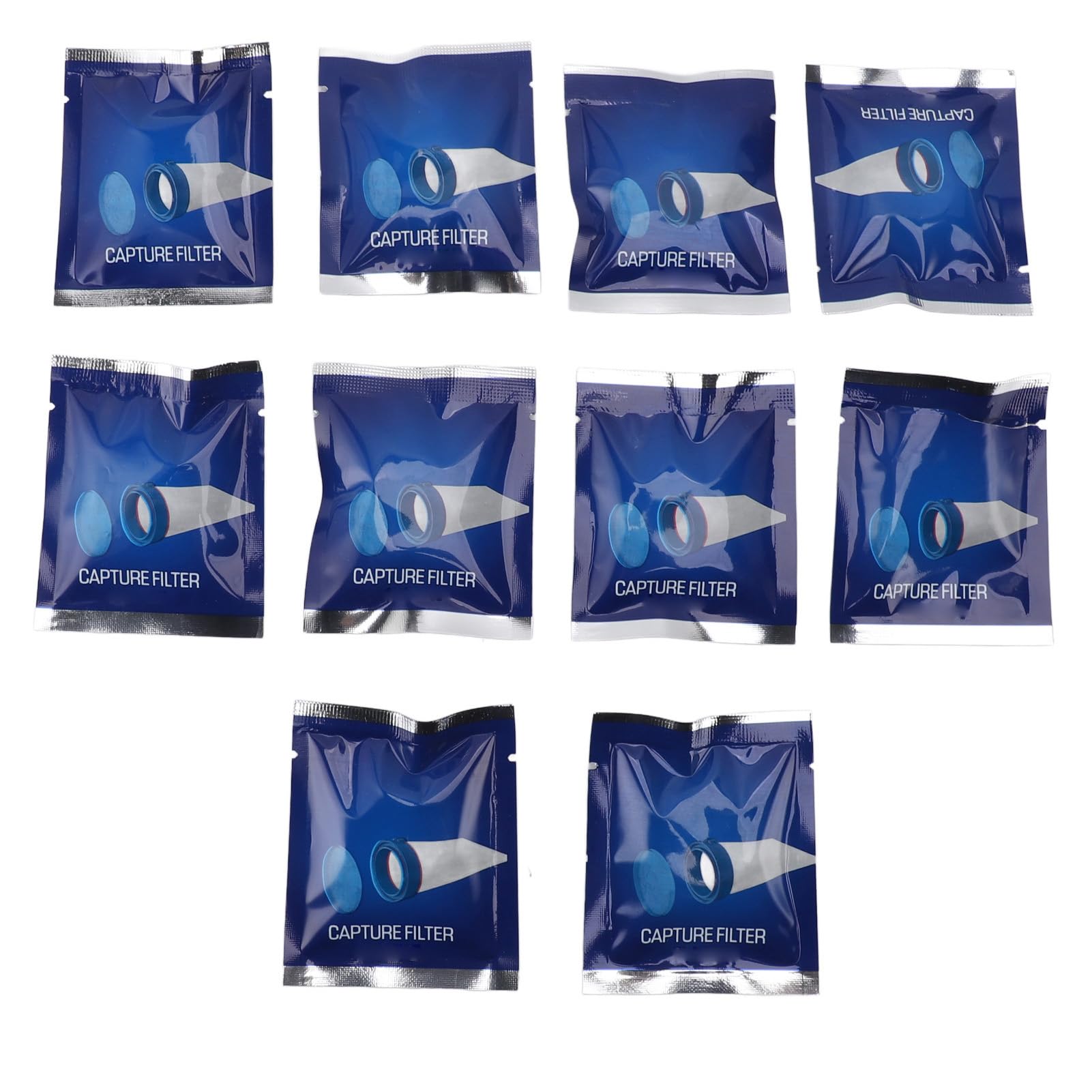 10pcs Electric Lice Comb Capture Filters, Disposable Translucent Mesh Easily Attaches Head Lice Comb Filter Replacement for Safe and Hygienic Lice Removal