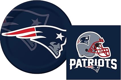 Amazon Com Creative Converting New England Patriots Nfl Luncheon