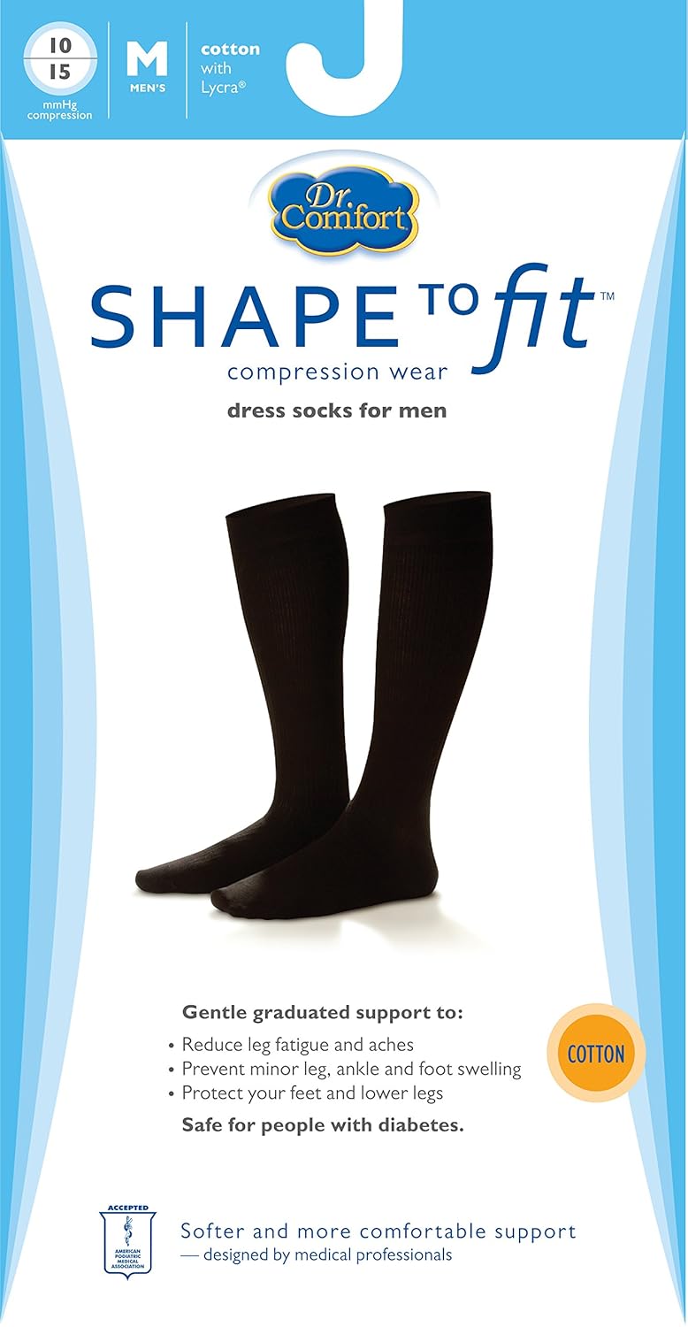 Jp0319c24 Dr Comfort Gentle Support Compression Cotton Dress