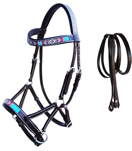 Bride sans mors noire - Boutique équestre The Barn Tack