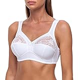 frugue Wireless Comfort Sleep Plus Size Bra White