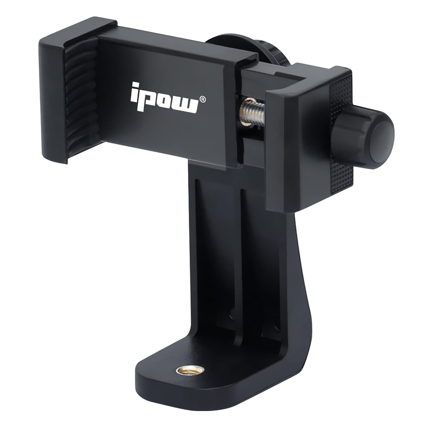 Ipow Mobile Phone Tripod Adapter, Rotatable Bracket Smartphone Clamp