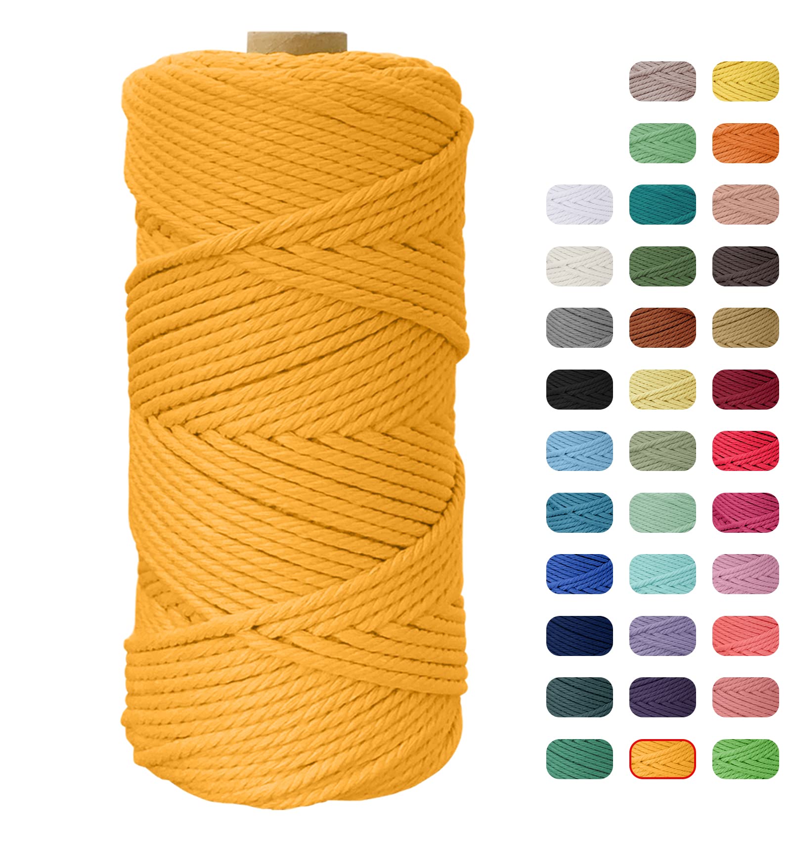 Macrame Cord 4mm, JeogYong 4mm Macrame Cord 109