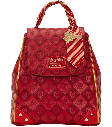 Loungefly Harry Potter Golden Hogwarts Mini Backpack Standard: Clothing, Shoes & Jewelry