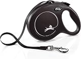 flexi Classic L Tape 8 m Black Retractable Dog Leash up to 50 kg view 4