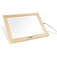Guidecraft LED Activity Tablet: Light Up Tabletop Lightbox for Preschool | Kids Light Pad for Classroom and Playroom Sensory Learning Play Activities