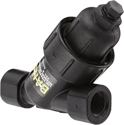 Banjo LS100-40 Polypropylene Y Strainer 1" NPT Female 40 Mesh