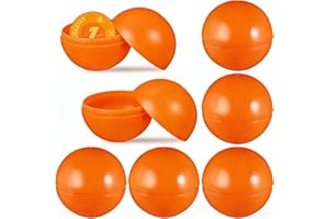 jojofuny 50 Pcs Openable Plastic Raffle Balls 1.18 Inch Lottery Drawing Game Balls for Party Activities Crafts Decorations