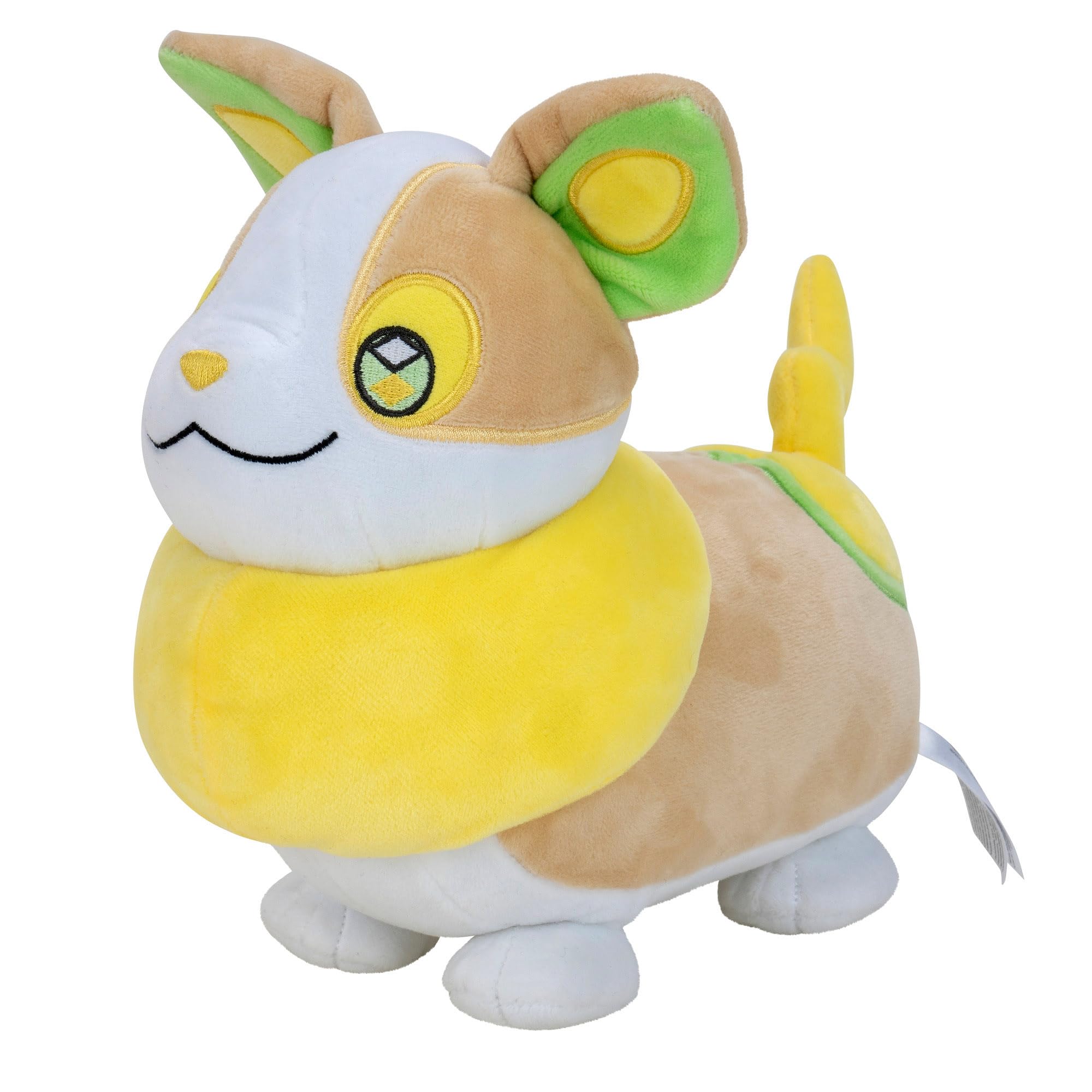 Pokemon Official & Premium Quality 8-Inch Yamper Plush - Adorable, Ultra-Soft, Plush Toy, Perfect for Playing & Displaying - Gotta Catch ‘Em All