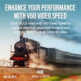 PNY 256GB EliteX-PRO60 UHS-II SDXC Card Class 10 U3 V60 280MB/s view 4