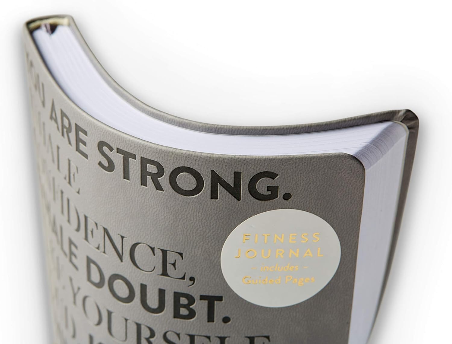 “You Are Strong” Guided Motivating Fitness + Writing Journal | Track Your Goals, Nutrition, Motivation, Emotions & Gratitude | Sturdy Flexible Soft Cover, 6x8": Office Products