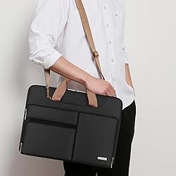 Lacdo 360° Protective Laptop Shoulder Bag for 13