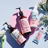 YOPE Rhubarb & Rose Natural Body Lotion 300ml with Oils & Butter view 3