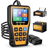 OBD2 Scanner Car Code Reader Support Voltage Test Plug and Play Fixd Car CAN Diagnostic Scan Tool Read and Clear Engine Error Codes for All OBDII Protocol Vehicles Since 1996