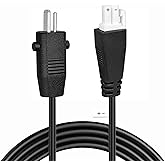 6.56 FT Adjustable Bed Parts Cable Standing Desk Power Cord, Adjustable Bed Base Input Power Supply Cable Replacement Compatible for Tempurpedic, Ergo, Extend, Sealy Ease, Electric Bed Power Cord