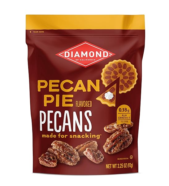 DIAMOND OF CALIFORNIA PECAN PIE PECAN NUTS, 3.25 OZ.