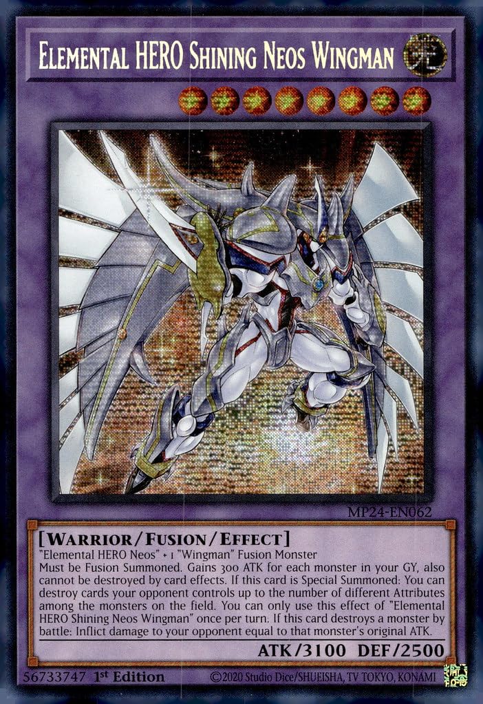 Elemental Hero Shining Neos Wingman - MP24-EN062