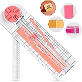 Paper Cutter for Craft：Paper Trimmer, Perforator, Folding, Pinking Cutting on Paper, Vinyl, Cardstock, Photo for Scrapbooking