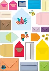 Clairefontaine 5582C Pack 20 Gummed Envelopes C5 16.2x22.9cm 120gsm Pollen view 3