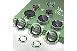 SAE&SVNG Crazylens [5+5] Camera Lens Protector for Samsung Galaxy S24 Ultra, Titanium Military-Grade Drop Protection, 99.99% Light Transmittance, Galaxy S24 Ultra Screen Protector Lens Protector