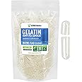 XPRS Nutra Size 00 Empty Capsules - 500 Count Empty Gelatin Capsules - Empty Pill Capsules - DIY Capsule Filling - Fillable Pill Capsules Empty Gel Caps (Clear)