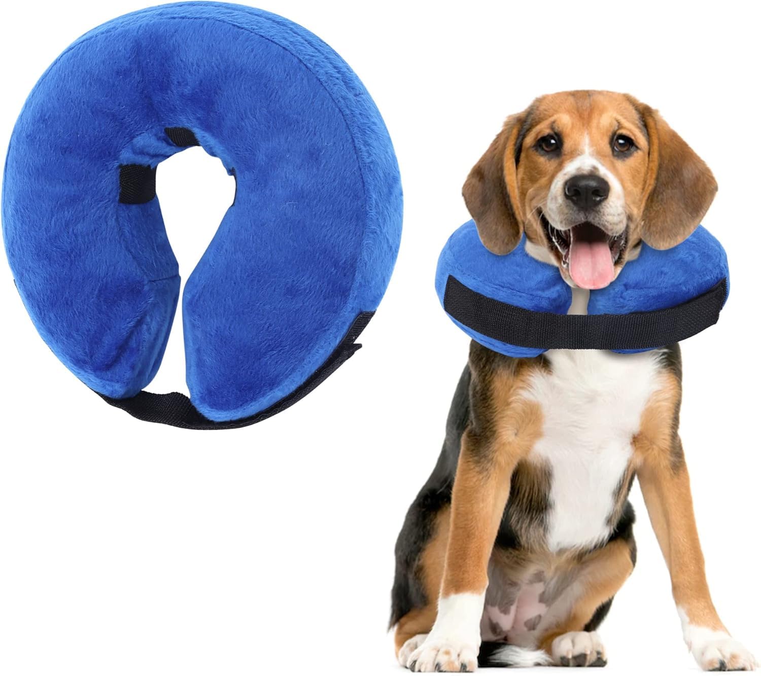 Kaket Inflatable Collar, Inflatable Neck Collar for Dogs, Pet Recovery Collar, Inflatable Collar for Dogs, Inflatable Dog Collars for After Surgery, Suitable for Large Dog Pets