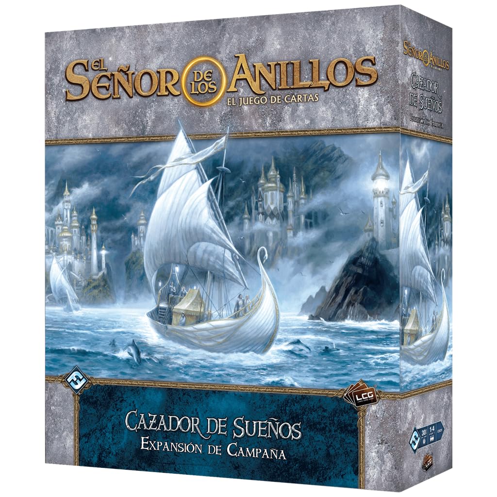 Fantasy Flight Games The Lord of the Rings: The Card Game - Dream Hunter, Expansion of the Campaign in Spanish